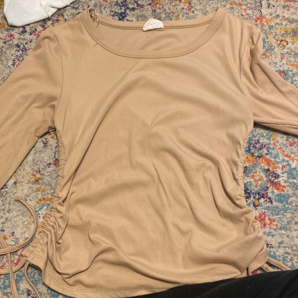 Size large tan longsleeve